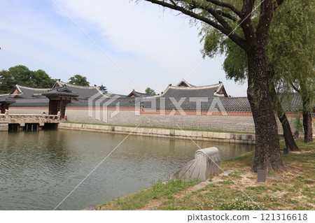景福宮 景福宮池塘與牆 121316618