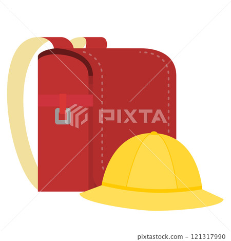 School bag and hat School bag and hat 121317990