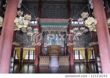 韓國首爾昌德宮王座 121318143