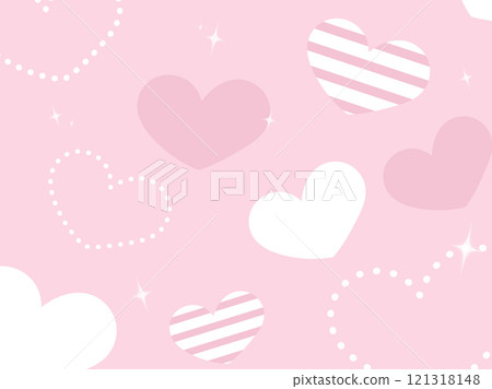 A simple heart background for Valentine's Day 121318148