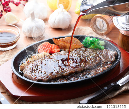 Domestic Wagyu Beef Sirloin Steak 121318235