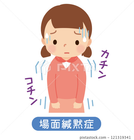 Selective mutism: Children who freeze up and cannot speak; developmental disorder 121319341