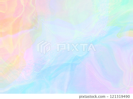 淺藍色極光顏色背景 121319490