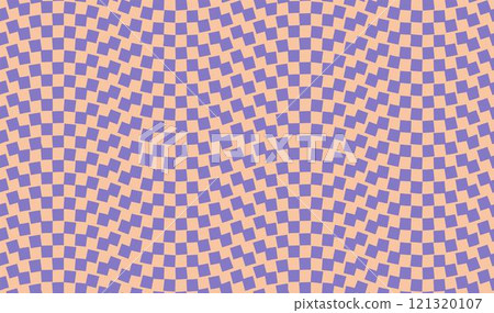 Psychedelic checkerboard poster 121320107