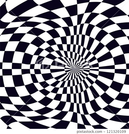 Psychedelic checkerboard pattern 121320109