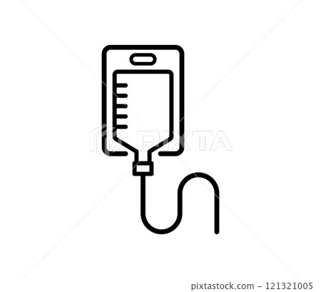Simple drip icon illustration vector 121321005