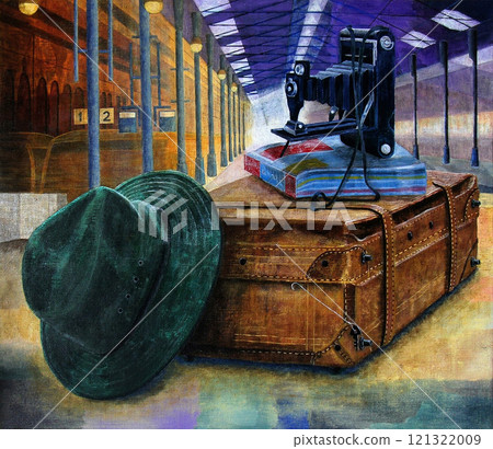 Platform illustration Platform illustration 121322009
