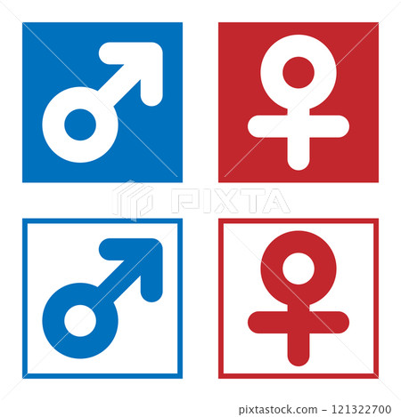 性別標記顏色 性別標記顏色 121322700