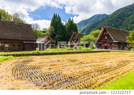 富山縣五箎山，世界遺產，五箎山合掌造村（菅沼村） 121322717
