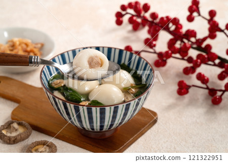 Tangyuan Winter Solstice Salty Tangyuan Lantern Festival Lantern Festival Tangyuan yuanxiao タンユエン 団子 121322951