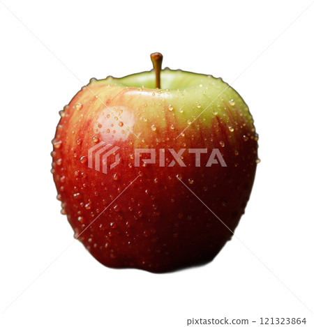 Fresh apple art that captures the bounty of nature 121323864
