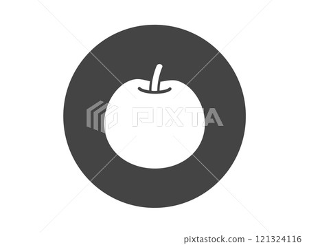 蘋果_白色圖標 121324116