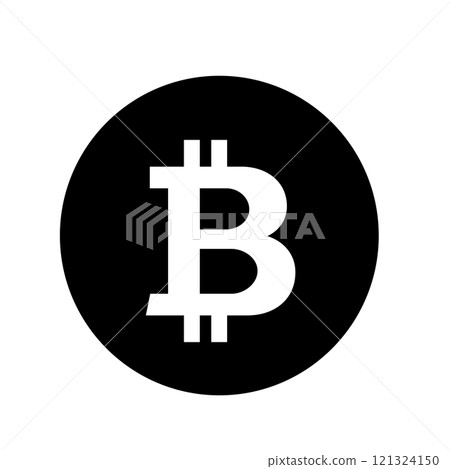 Virtual currency simple icon 121324150