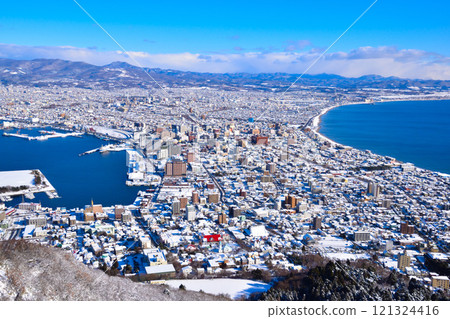 View of Hakodate City from Mount Hakodate 121324416