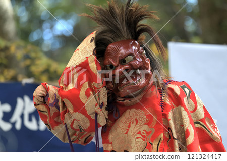 Buzen Kagura: Close-up of the Keisen 121324417