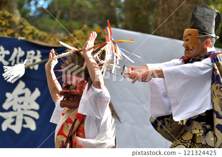 Buzen Kagura: The Hermit and Susanoo Buzen Kagura: The Hermit and Susanoo 121324425