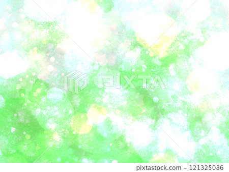 黃綠色水彩紋理背景 黃綠色水彩紋理背景 121325086