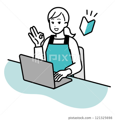 適合初學者操作電腦的家庭主婦 121325698