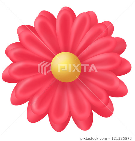 flower with red poppy flower with red poppy 121325873