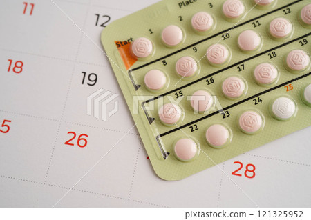 Birth control pills for female of ovulation day, fetus, maternity, childbirth, birth control. Birth control pills for female of ovulation day, fetus, maternity, childbirth, birth control. 121325952