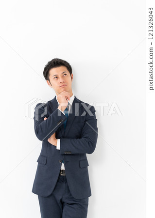 Business man worried Business man worried 121326043