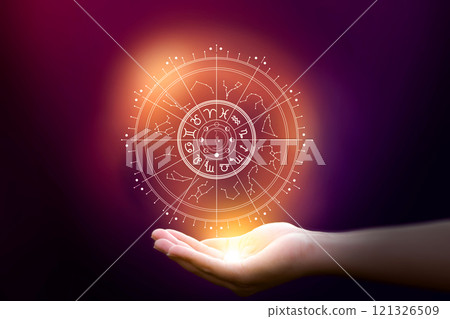 Zodiac signs and astrology with constellations, concepts, predictions, horoscopes, beliefs Zodiac signs and astrology with constellations, concepts, predictions, horoscopes, beliefs 121326509