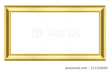 gold picture frame 121326689