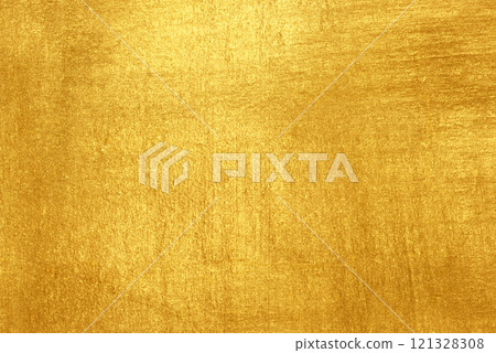 Shiny yellow leaf gold foil texture Shiny yellow leaf gold foil texture 121328308