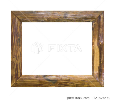 Square wooden frame Square wooden frame 121328350