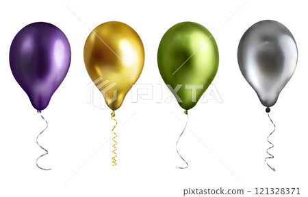 Bright Colorful Metallic Balloons Perfect for All Types of Celebrations and Events Bright Colorful Metallic Balloons Perfect for All Types of Celebrations and Events 121328371