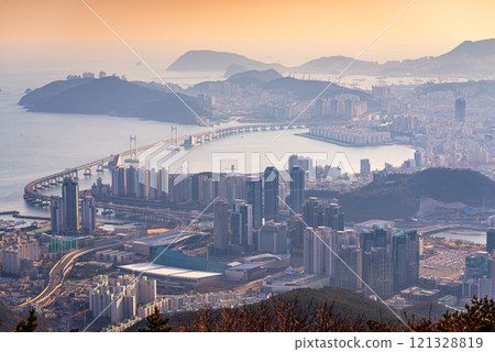 Busan, South Korea at Dusk Busan, South Korea at Dusk 121328819