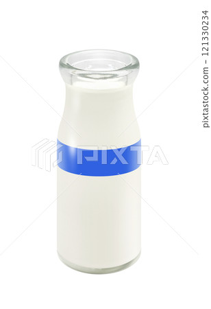 牛奶插畫奶瓶逼真 121330234