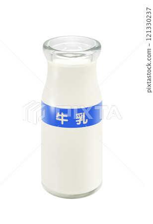 Milk illustration, milk bottle, realistic Milk illustration, milk bottle, realistic 121330237