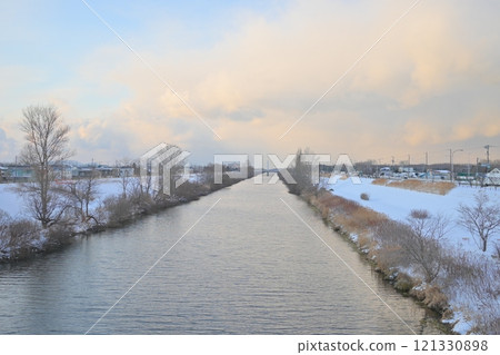 winter river winter river 121330898