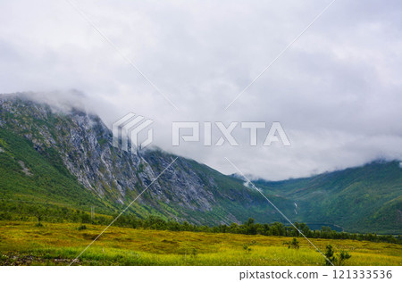 View from Mountain in Norway 121333536