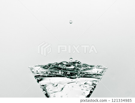 glass, water, splash 121334985