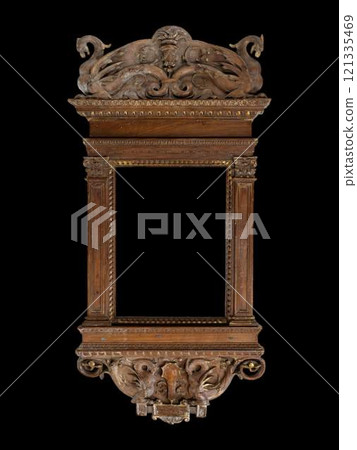 Antique Renaissance Tabernacle Frame by del Tasso - Carved Wood, Ornate, 16th Century Antique Renaissance Tabernacle Frame by del Tasso - Carved Wood, Ornate, 16th Century 121335469