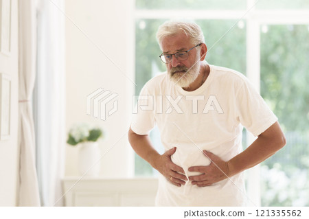 Senior man in pain. 121335562