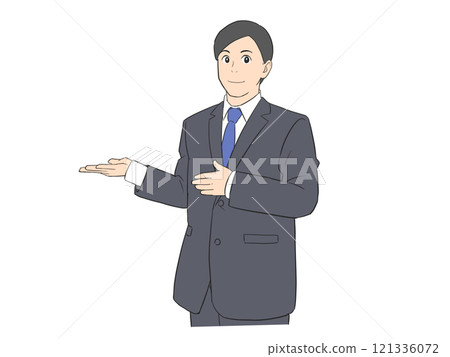 Businessman to guide 121336072