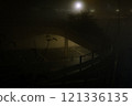 Night parking lot 121336135