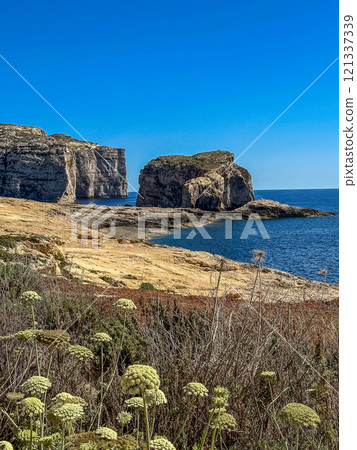 Dwejra Bay, Gozo Island, Malta Dwejra Bay, Gozo Island, Malta 121337339