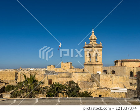 Rabat Cathedral on the island of Gozo 121337374