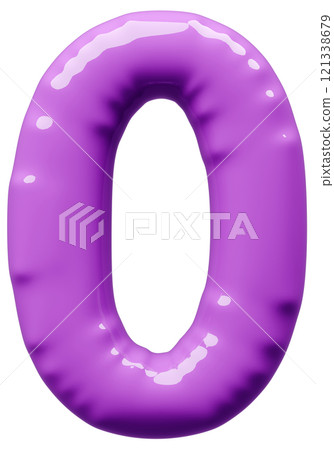 3D image_balloon_0_purple 3D image_balloon_0_purple 121338679