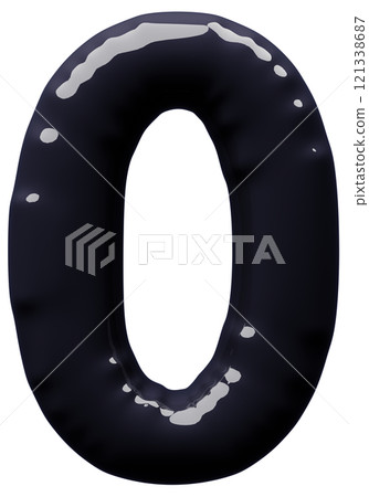 3D image_balloon_0_black 3D image_balloon_0_black 121338687