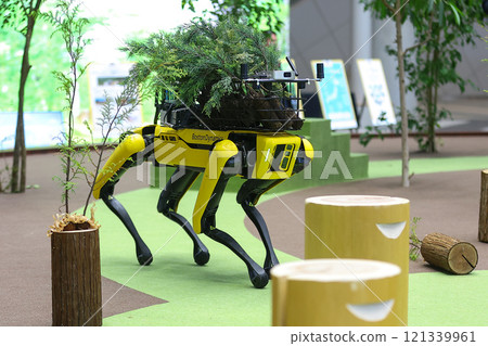 Electric quadruped robot "Spot" 121339961