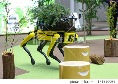 Electric quadruped robot "Spot" 121339964