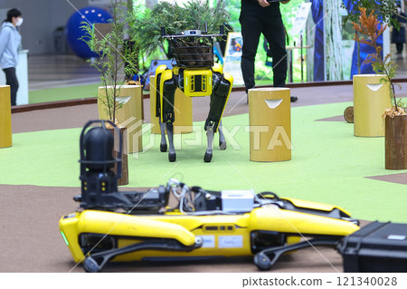 Electric quadruped robot "Spot" 121340028