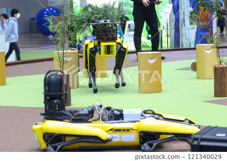 Electric quadruped robot "Spot" 121340029