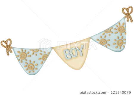 Baby shower cute element set, for baby boy, hand drawn ,decoration for baby shower invitation. Baby shower cute element set, for baby boy, hand drawn ,decoration for baby shower invitation. 121340079