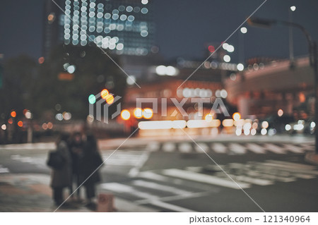 Night city blur landscape Night city blur landscape 121340964